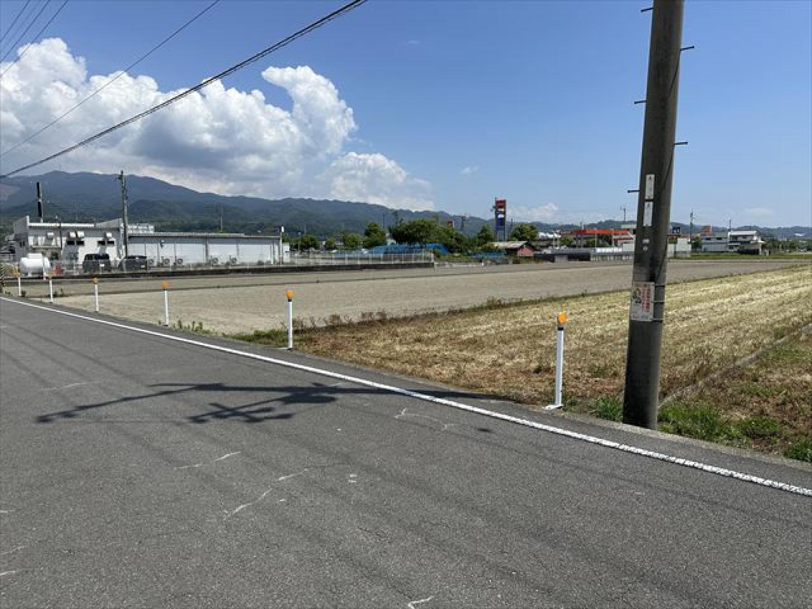 北道路より撮影